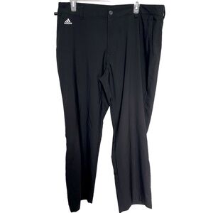 Adidas Climalite Men's Golf Pants Stretch Waist Lightweight Black Size 36x30